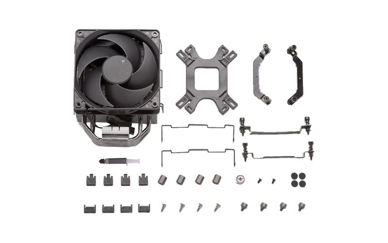 Cooler Master Hyper 212 Black Edition Cooling Fan/Heatsink - 26 dB(A) Noise - 4-pin PWM