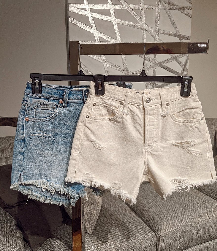 Cloth & Stone Button Side Coordinating Shorts