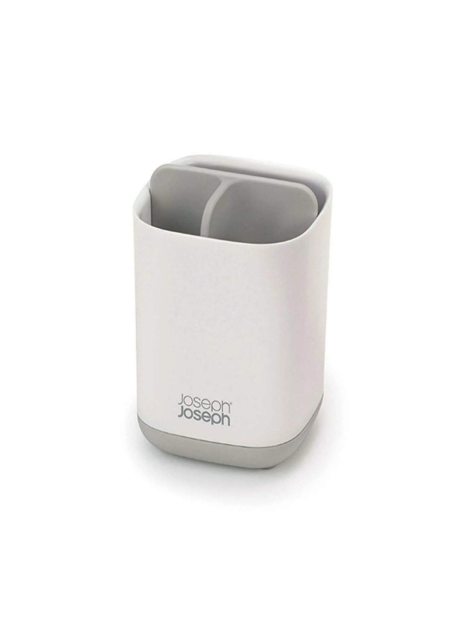Joseph Joseph Grey & White Polypropylene Toothbrush Caddy