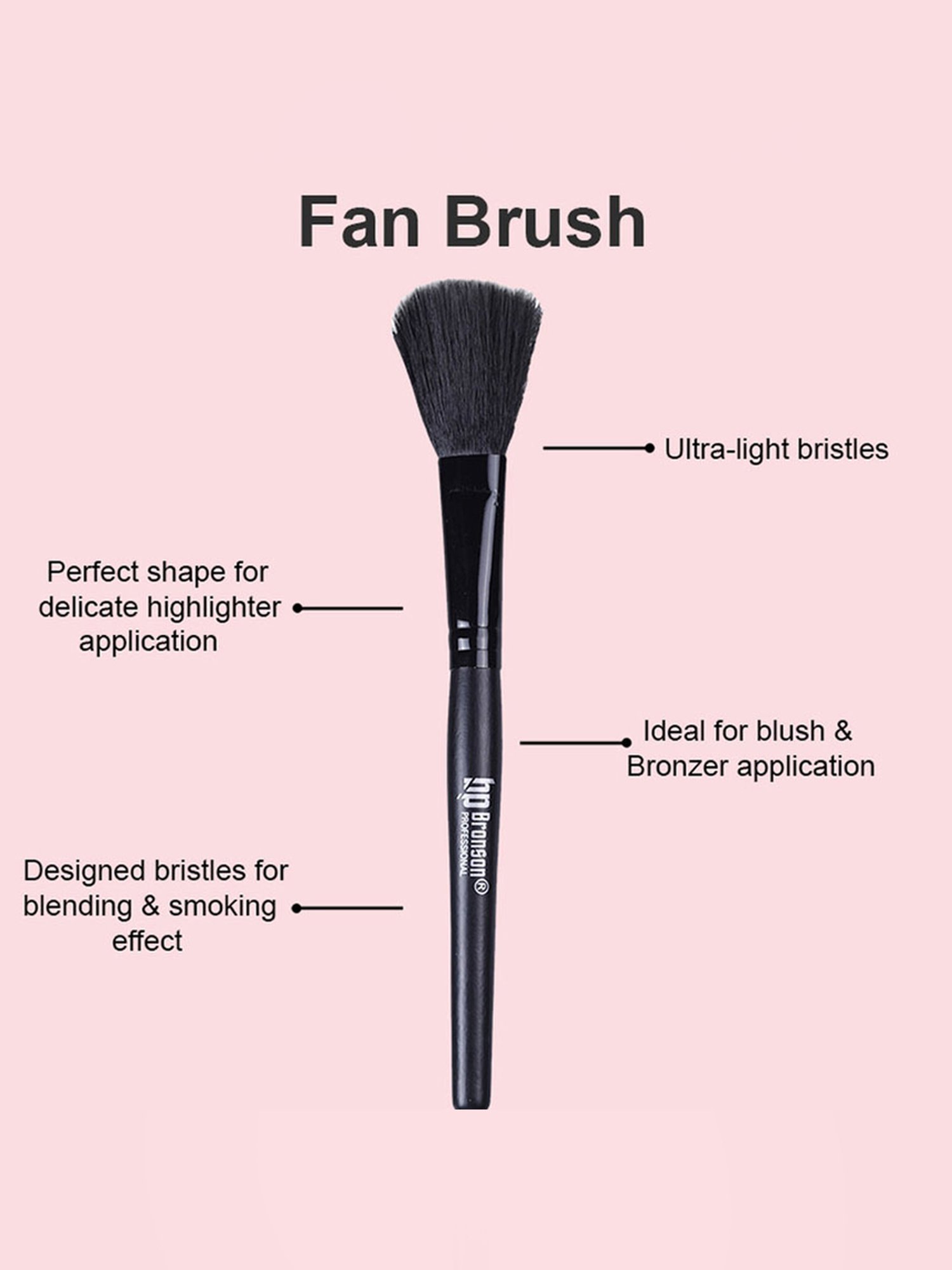 Bronson Professional Fan Brush
