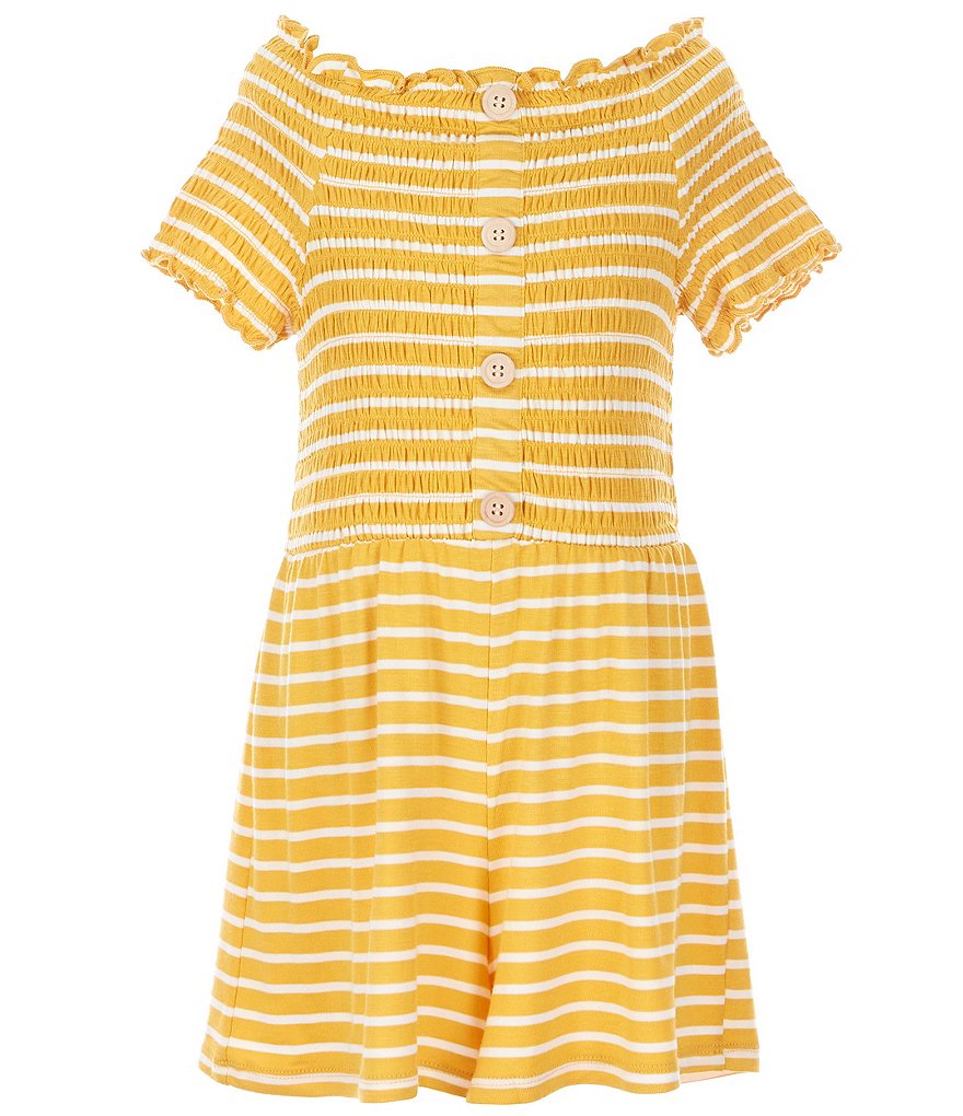 Truce Big Girls 7-16 Knit Romper