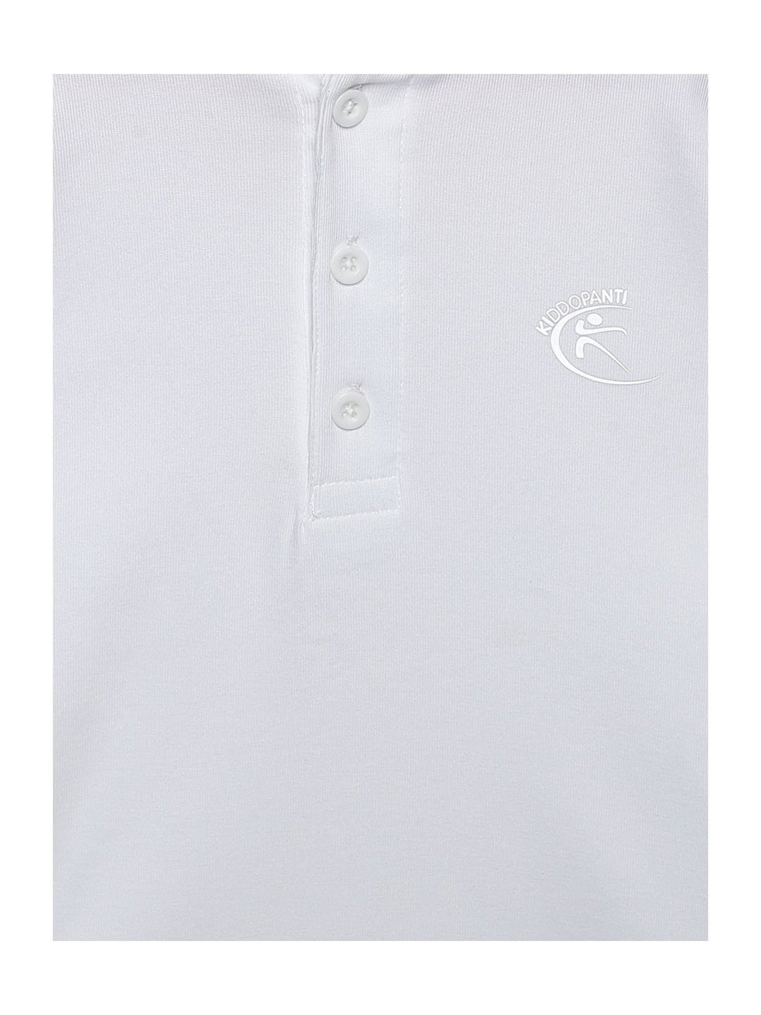 Kiddopanti Kids White Solid Full Sleeves T-Shirt