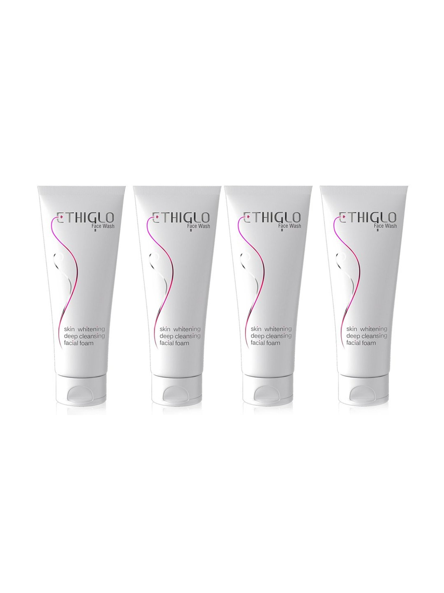Ethiglo Skin whitening Face Wash - Pack of 4 (200 ml Each)