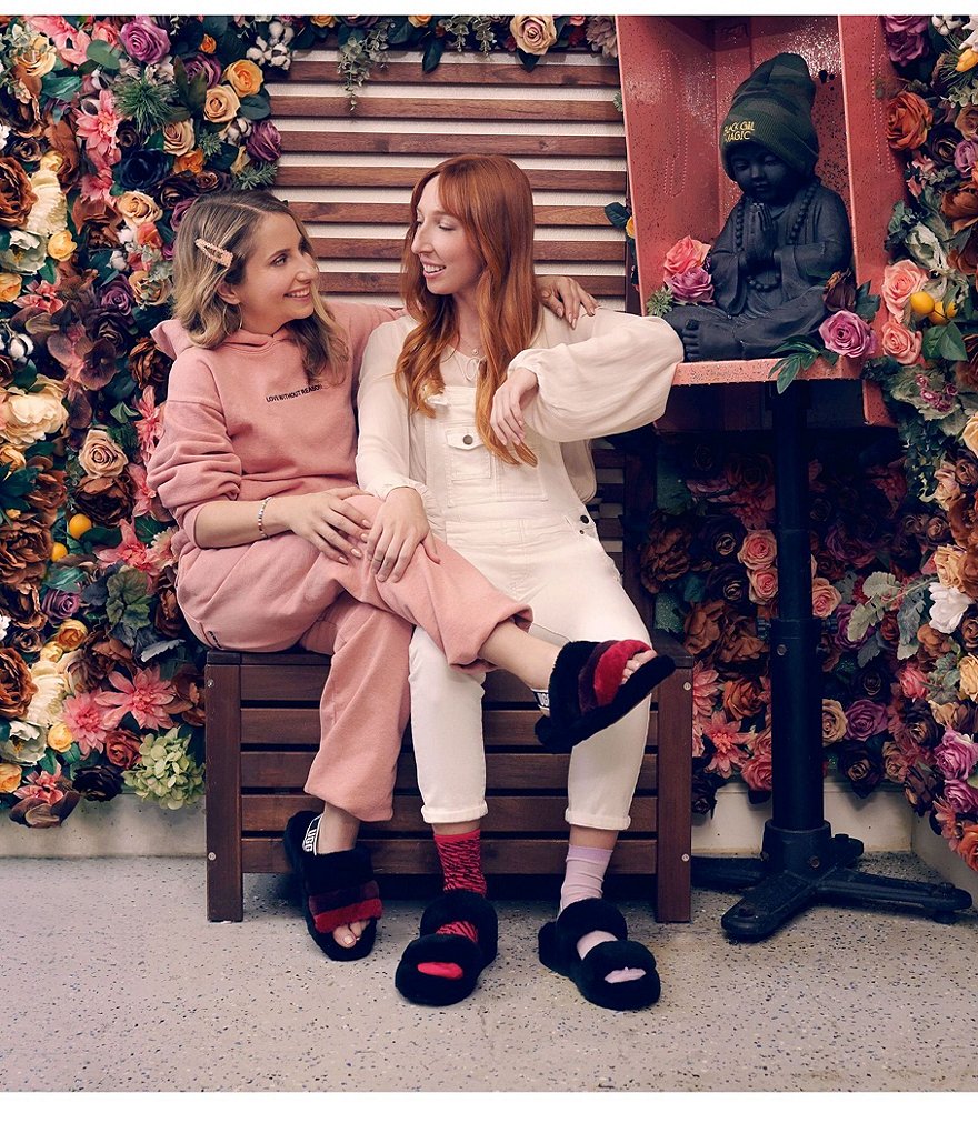 UGG&reg; Oh Yeah Fur Slides