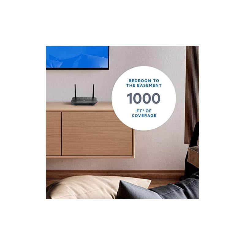 EA6350-4B) Wi-Fi Router for Home (Fast Wireless Router for Streaming, Gaming, Video Calls, more) AC1200 Dual Band Router, Internet Router