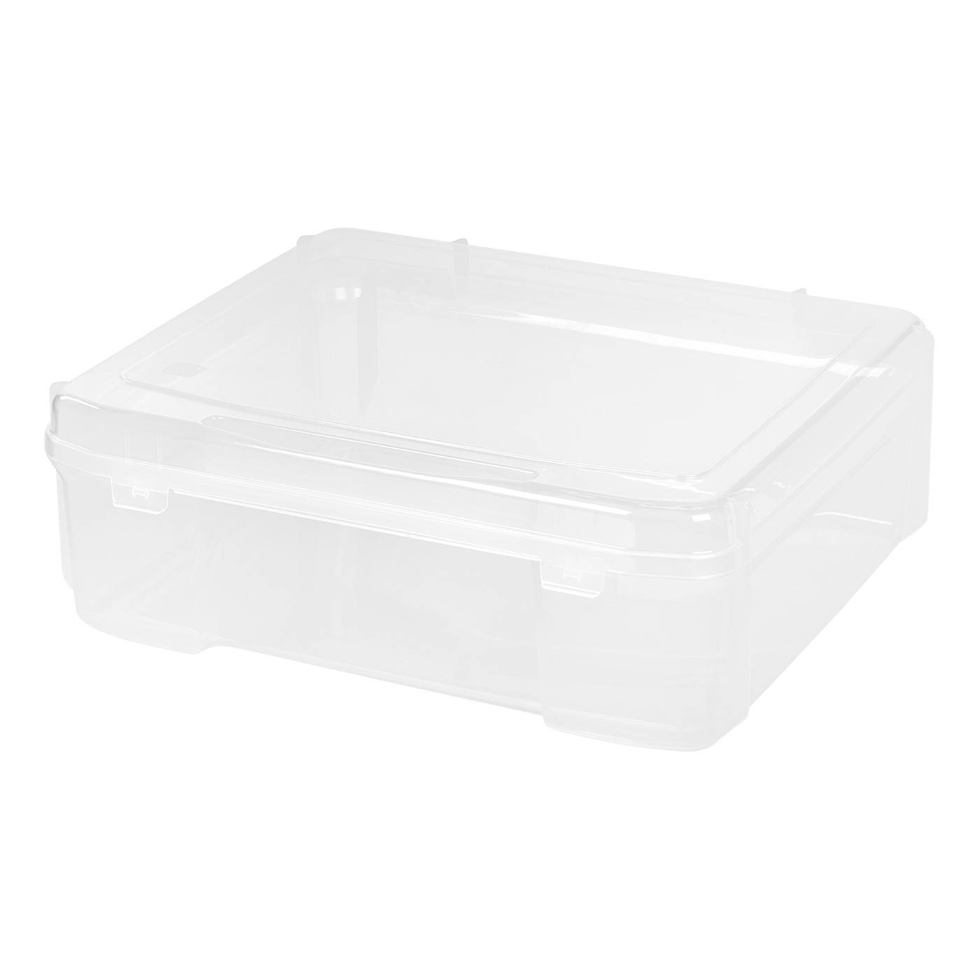 IRIS 14" x 14" Portable Project Case, 1 Pack, Clear