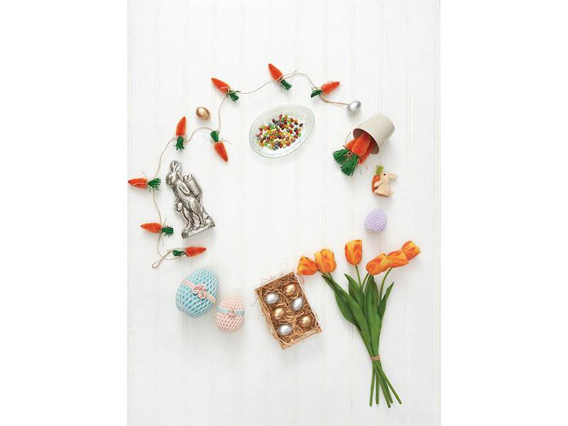 Gallerie II LG Honeycomb Egg Easter Ornaments A/4