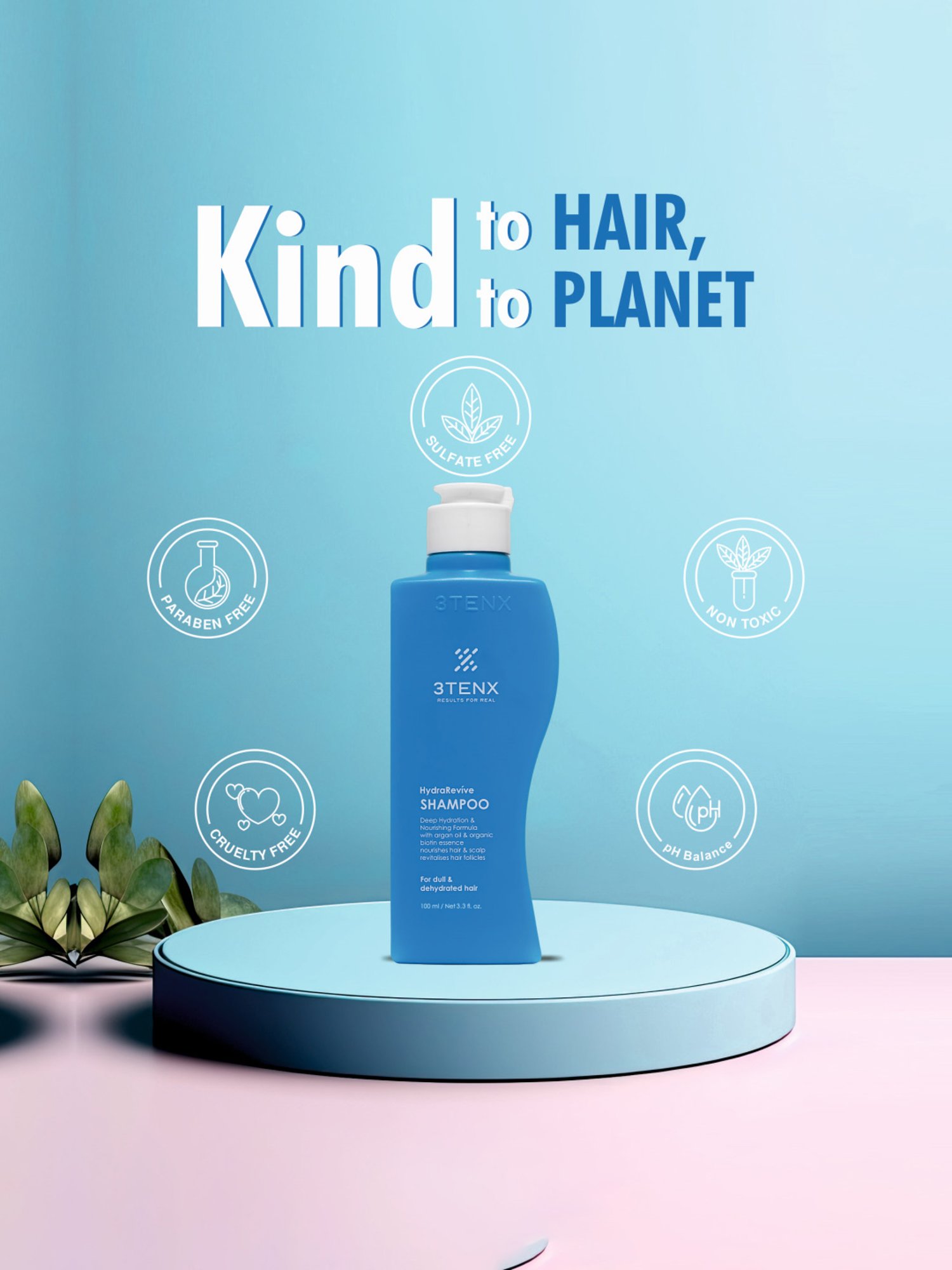 3TENX Hydrarevive Shampoo - 100 ml