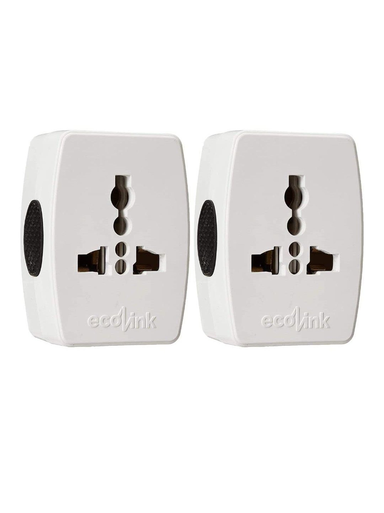 EcoLink Multipin Socket 6A - Pack of 2 (White)