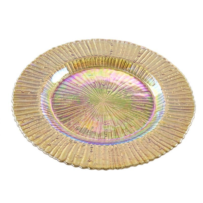 Gibson Elite 12.5 Inch Charger Plate in Gold