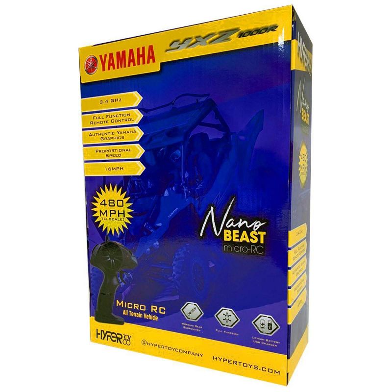 Hyper Yamaha YXZ Nano Beast RC (micro) - Black & Red