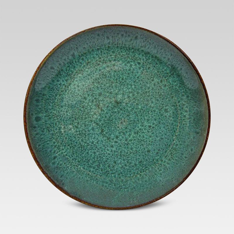 10 Strawberry Street Matte Wave Stoneware Salad Plates 8" White - Set of 6