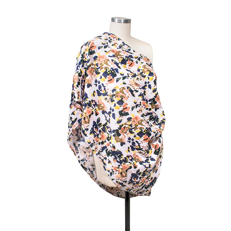 Bebe au Lait Muslin Nursing Scarf - Indigo Navy