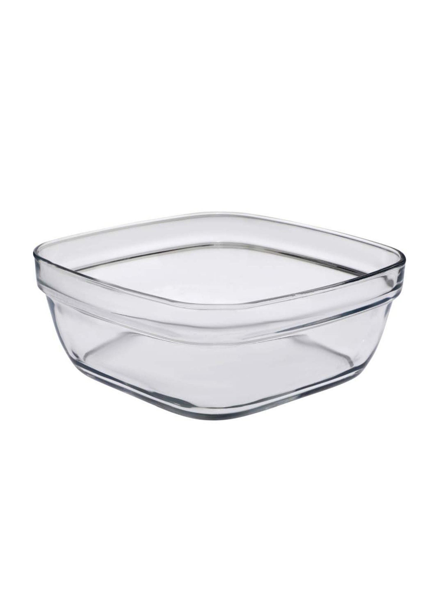 Duralex 'Lys' Transparent Glass 9 cm Square Serving Bowl (0.15 L) - Set of 6