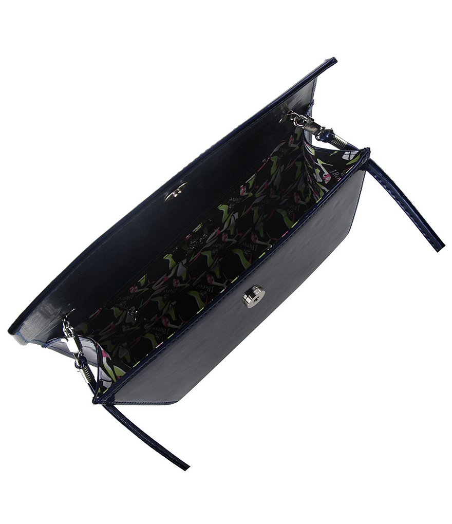 Kate Landry Satin Buckle Clutch Bag