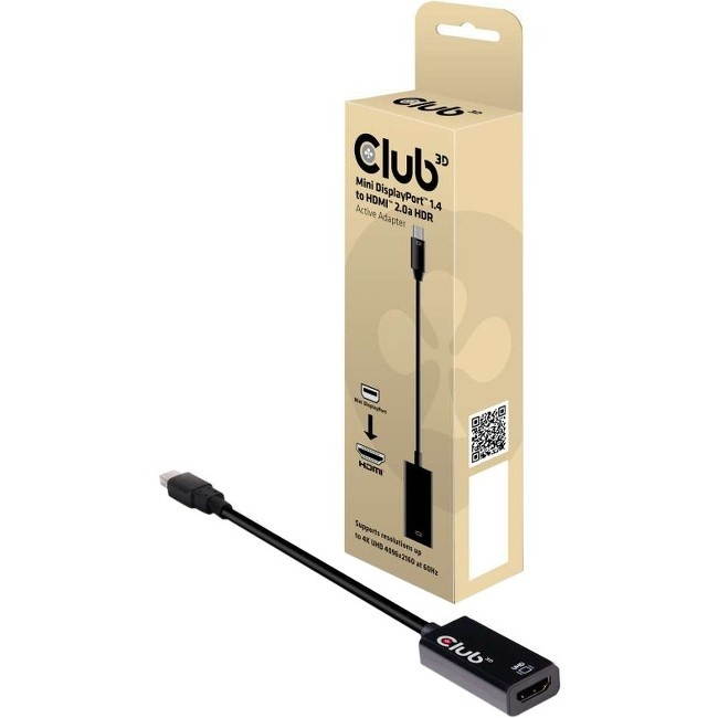 Club 3D Mini Displayport 1.4 To Hdmi 2.0A Hdr