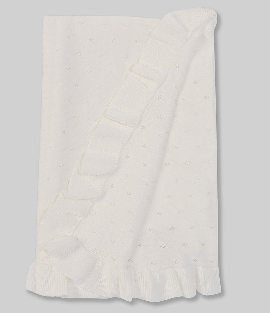 Edgehill Collection Baby Girls Sweater Blanket