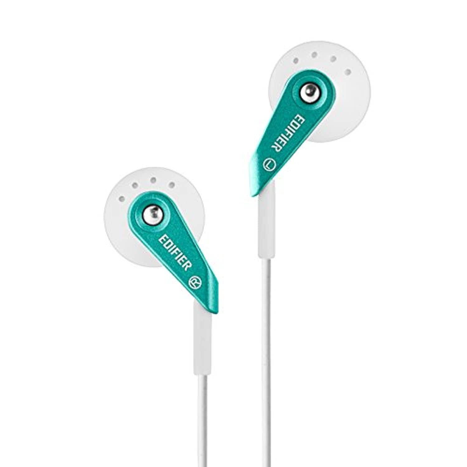 Edifier H185 Headphones Hi-Fi Classic Earbud Style Earphones - Blue