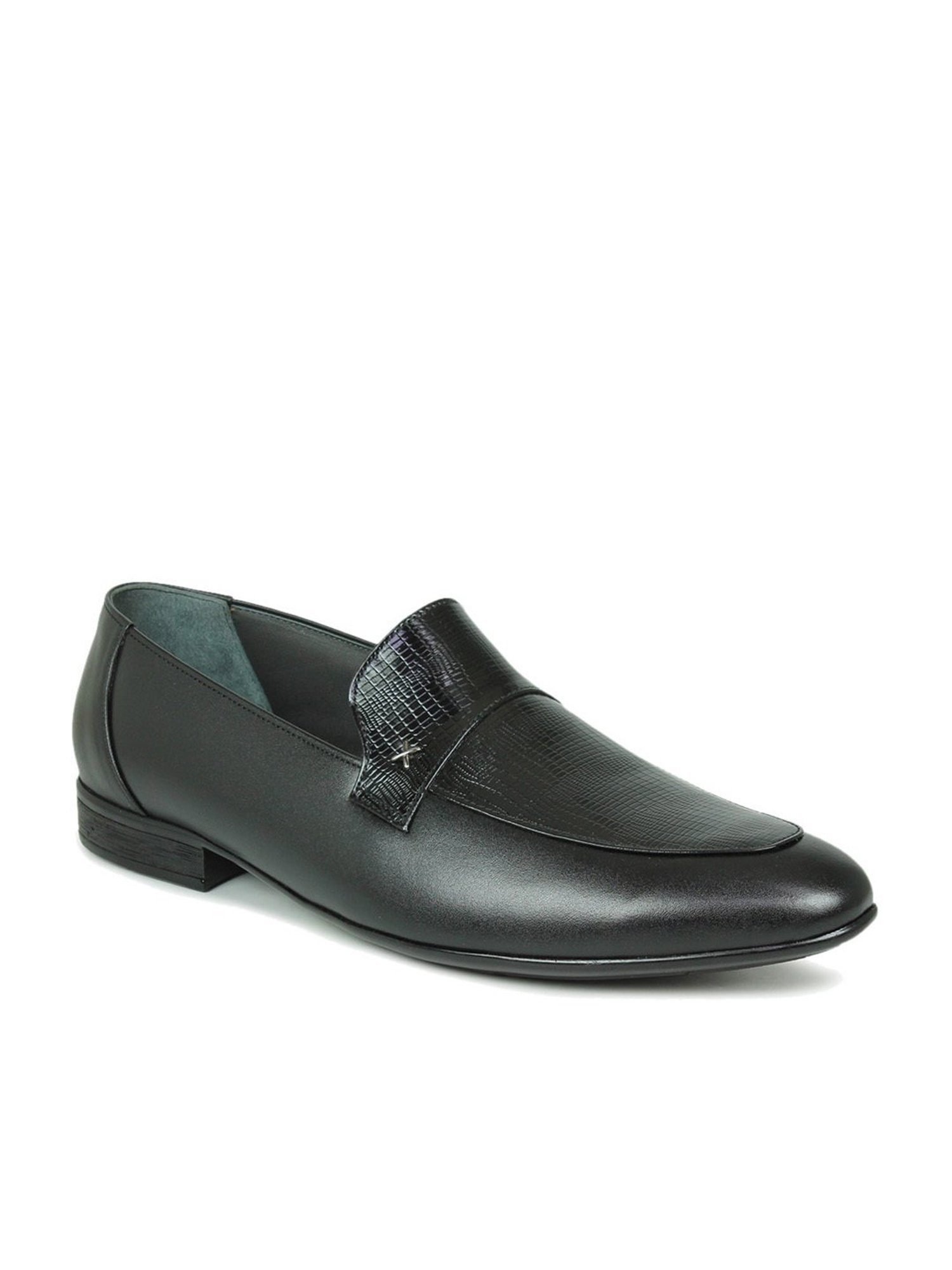 Privo by Inc.5 Men's Black Formal Loafers