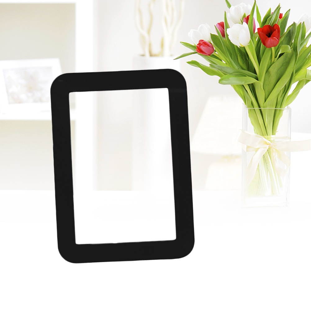 Colorful Photo Frame Strong Magnetic Picture Frame Refrigerator Photo Frame 6 Inch(Purple)