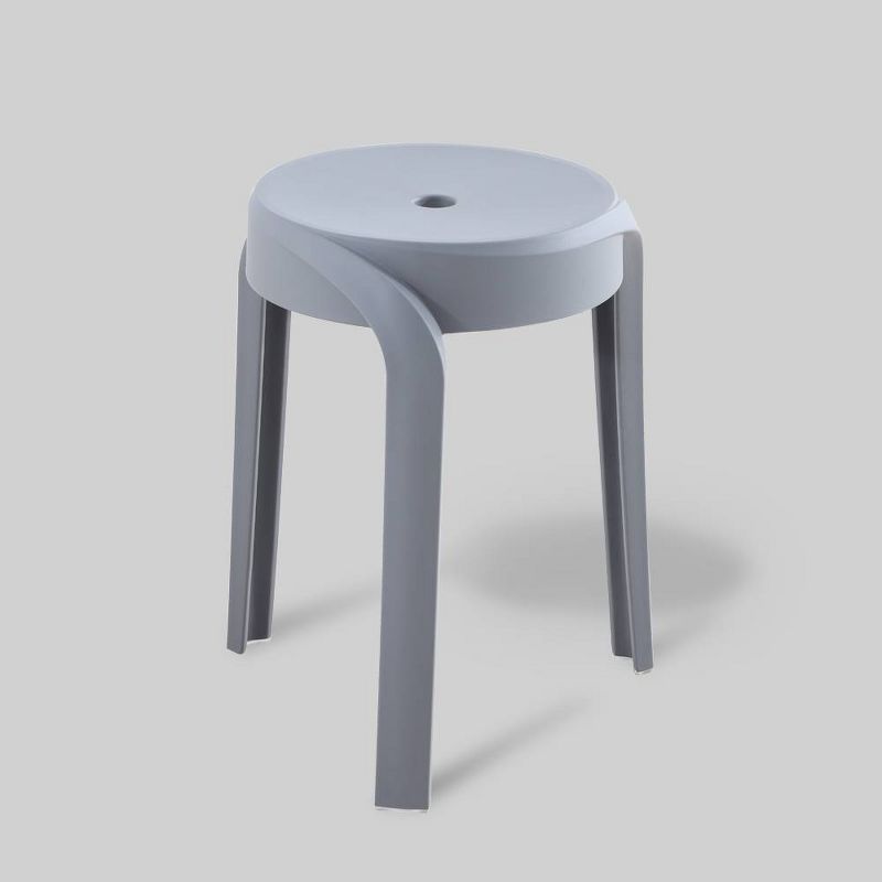 Aluminum Square Patio Side Table - Brown - Crestlive Products