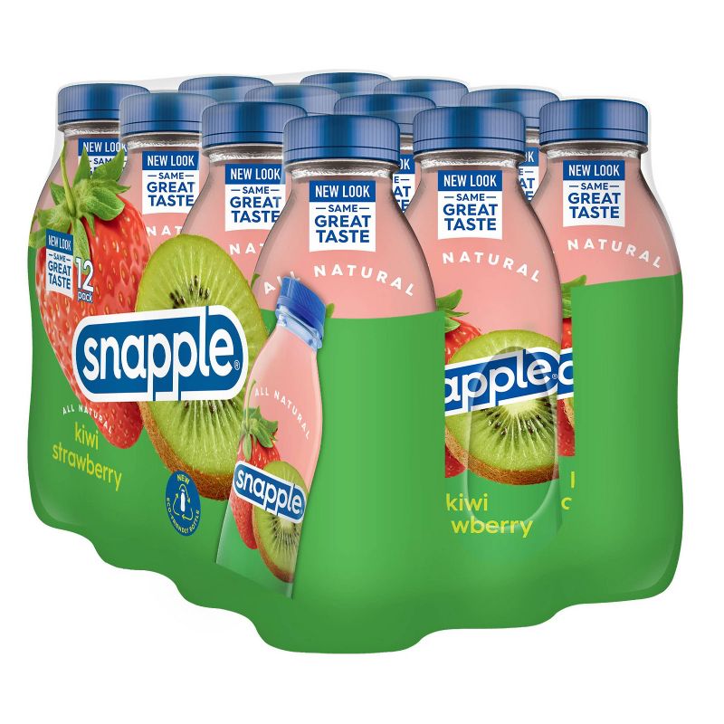 Snapple Kiwi Strawberry - 12pk/16 fl oz Bottles