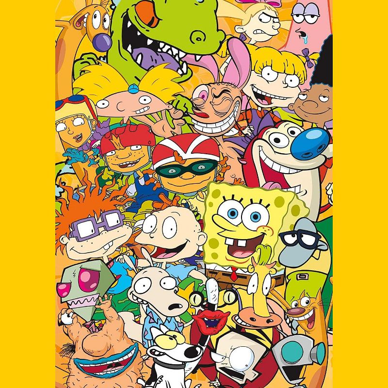 NMR Distribution Nickelodeon Cast 1000 Piece Jigsaw Puzzle
