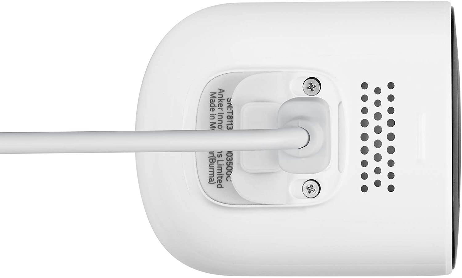 Wasserstein Solar Panel with 13ft Cable Compatible with Eufy Cam 2C and 2C Pro - Power Your Eufy Surveillance Camera Continuously (2 Pack, Black)