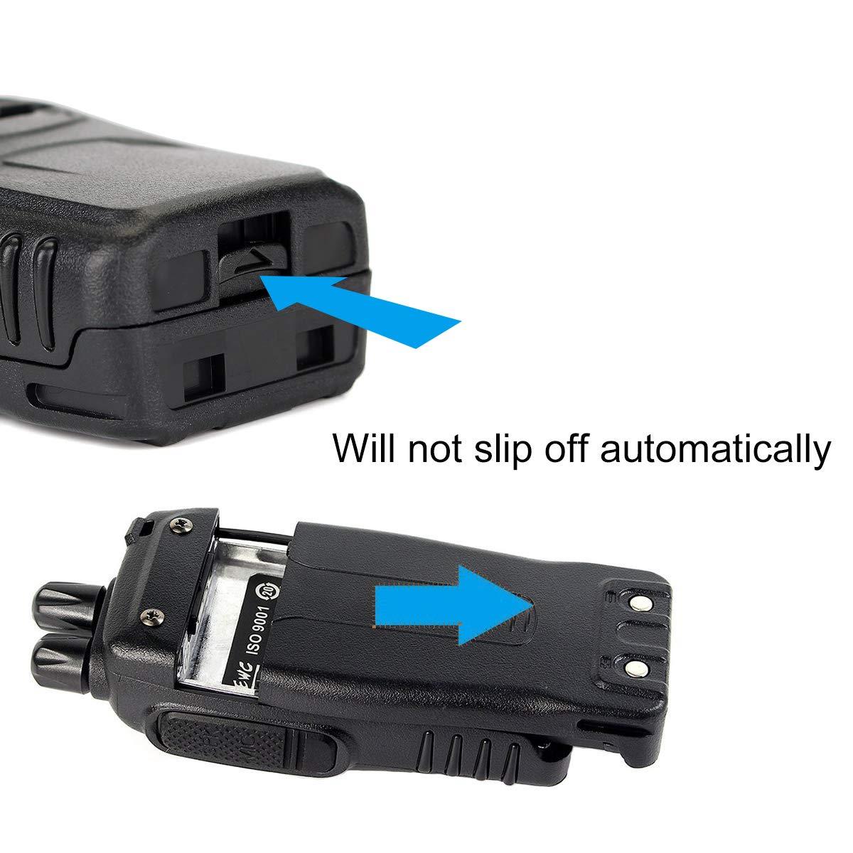 Retevis H-777 2 Way Radios USB Walkie Talkies UHF 16CH Long Range Rechargeable Two Way Radios with Flashlight for Adults (5 Pack)