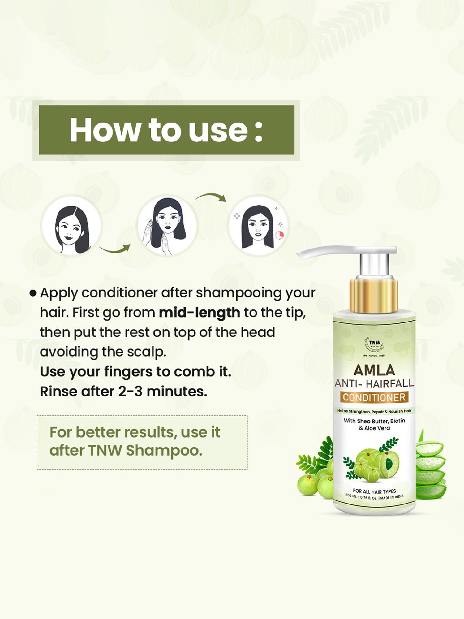 Tresemme Smooth & Shine Conditioner - 190 ml