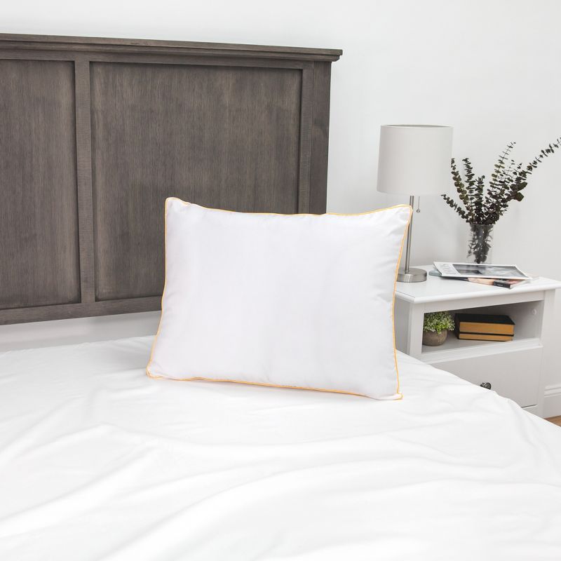 SensorPEDIC Essentials Medium Support Standard Gusseted Fiber Bed Pillow