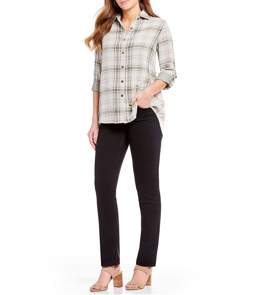 Code Bleu Chelsea Slimming Straight Leg Jeans