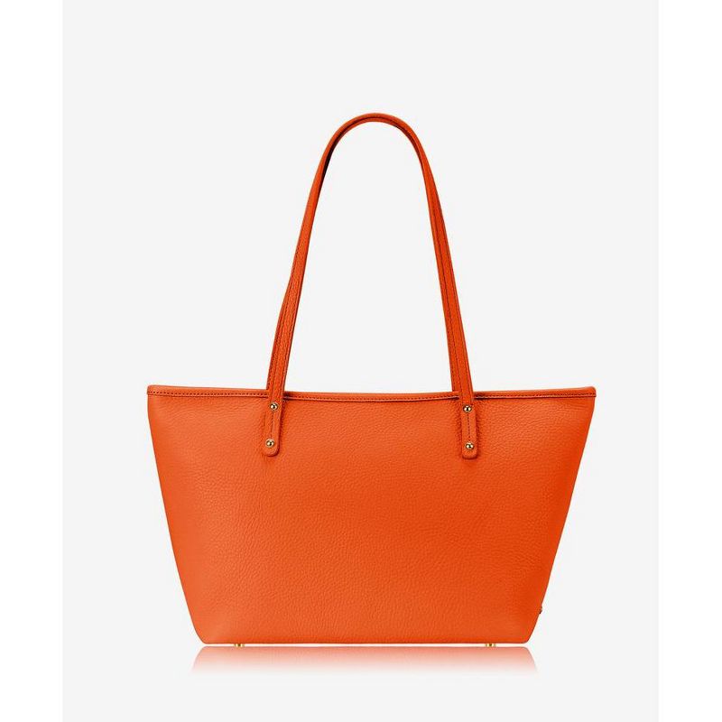 GiGi New York Orange Mini Taylor Tote Bag