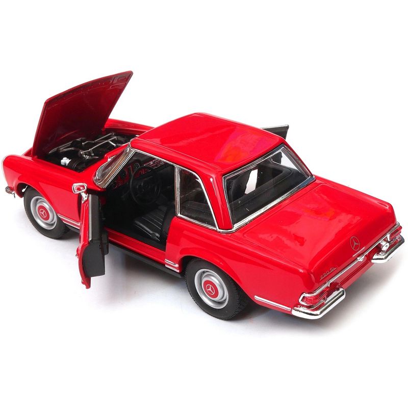 1963 Mercedes Benz 230SL Coupe Red "NEX Models" 1/24 Diecast Model Car by Welly