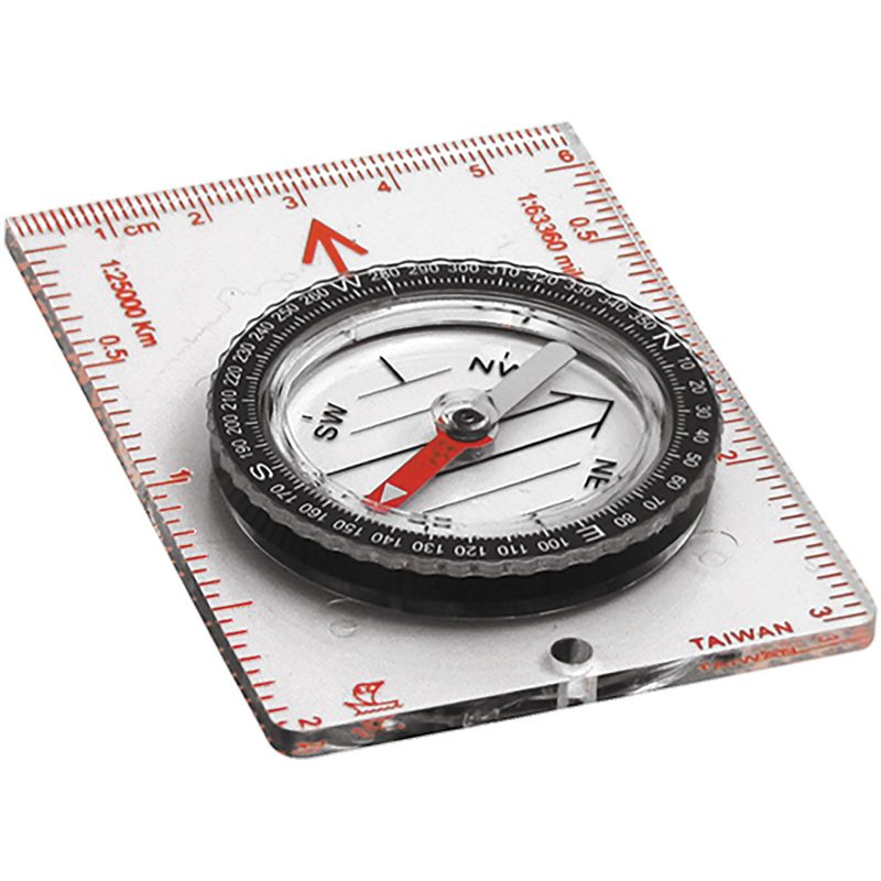Coghlan's Map Compass, See-Through Base and Rotating Housing, Survival Emergency