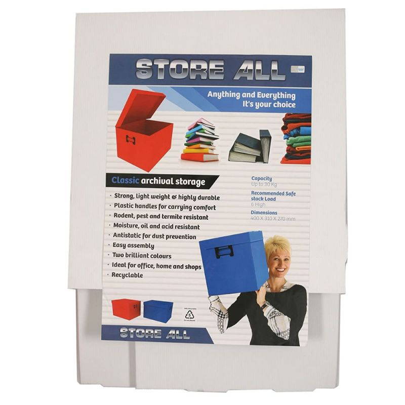 (Qty 3) Vaiyer Multipurpose Durable Plastic Filing Storage Organizer Box with Lid  &ndash; Hanging Letter/Legal Folder &ndash; Home Office Bins Cabinet - for Doctors, Lawyers, Office Use 16 X 12 X 11 Inch, White