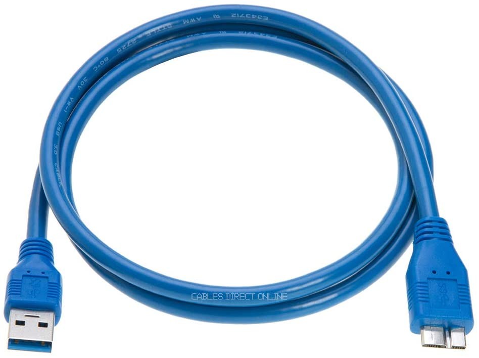 USB 3.0 A Male to A/B/C Male Cable Cord 3FT 6FT 10FT Data Wire Charger Printer Laptop Pc (10FT (A - Male) to (B -Male))