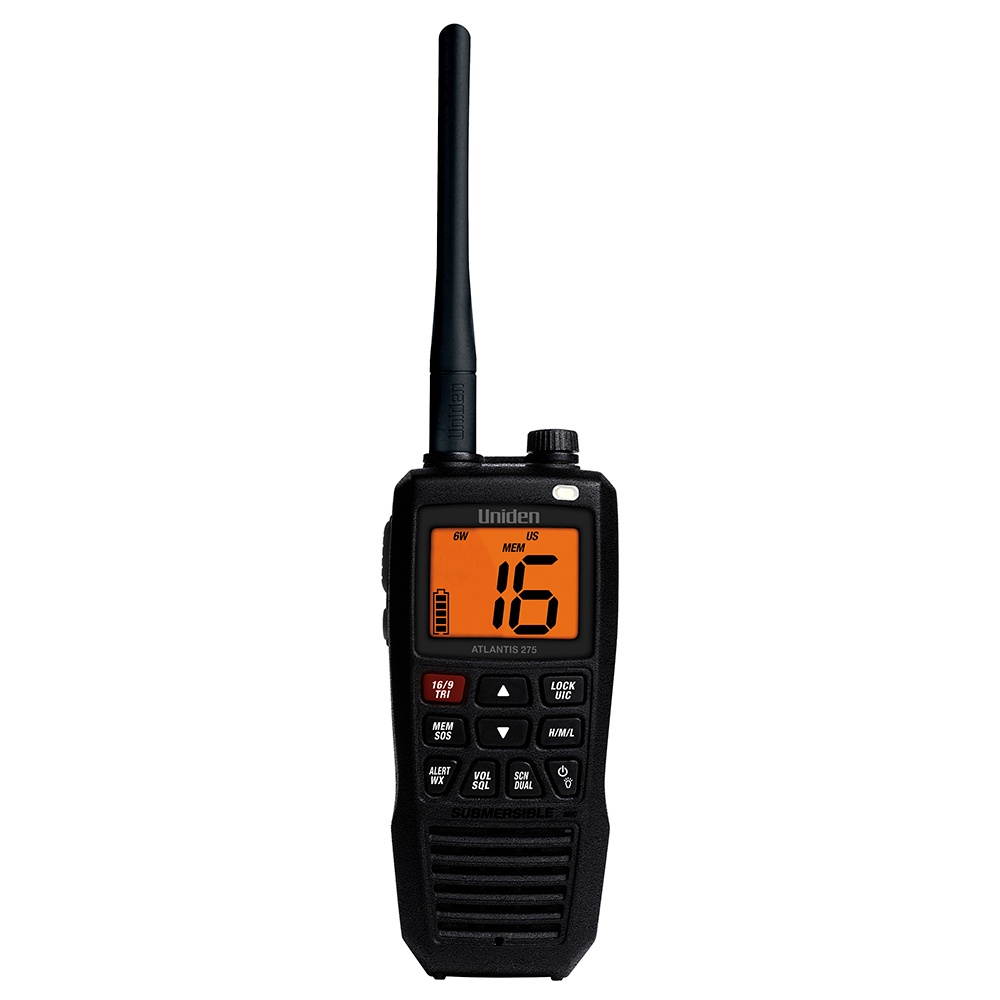 Uniden Atlantis 275 Floating Handheld VHF Marine Radio - ATLANTIS 275
