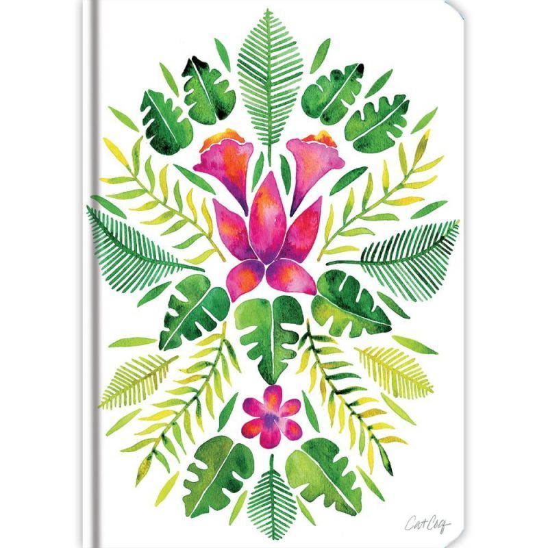 Wells Street by LANG,  Tropical Paradise Elements Pocket Journal by Cat Coquillette