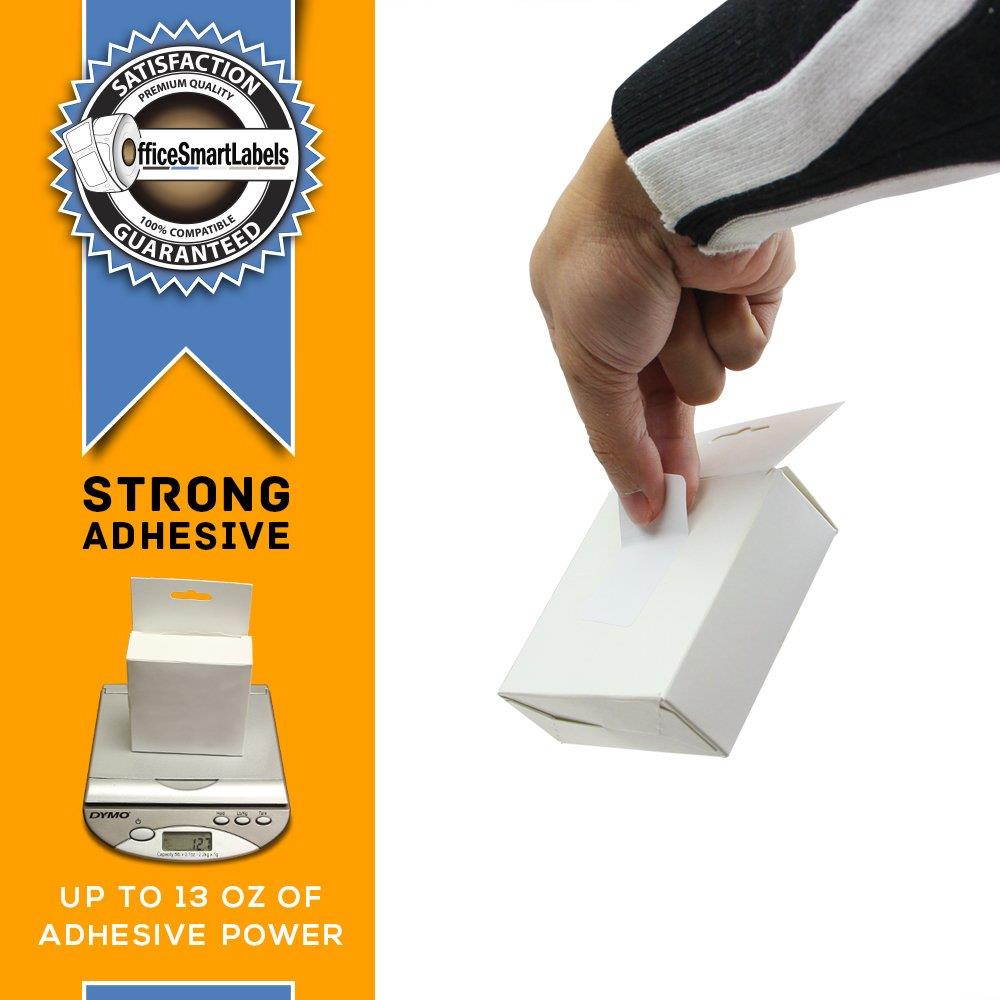 Dymo Compatible 30334-2-1/4" x 1-1/4" Multipurpose Labels (15 Rolls - 1000 Labels Per Roll)