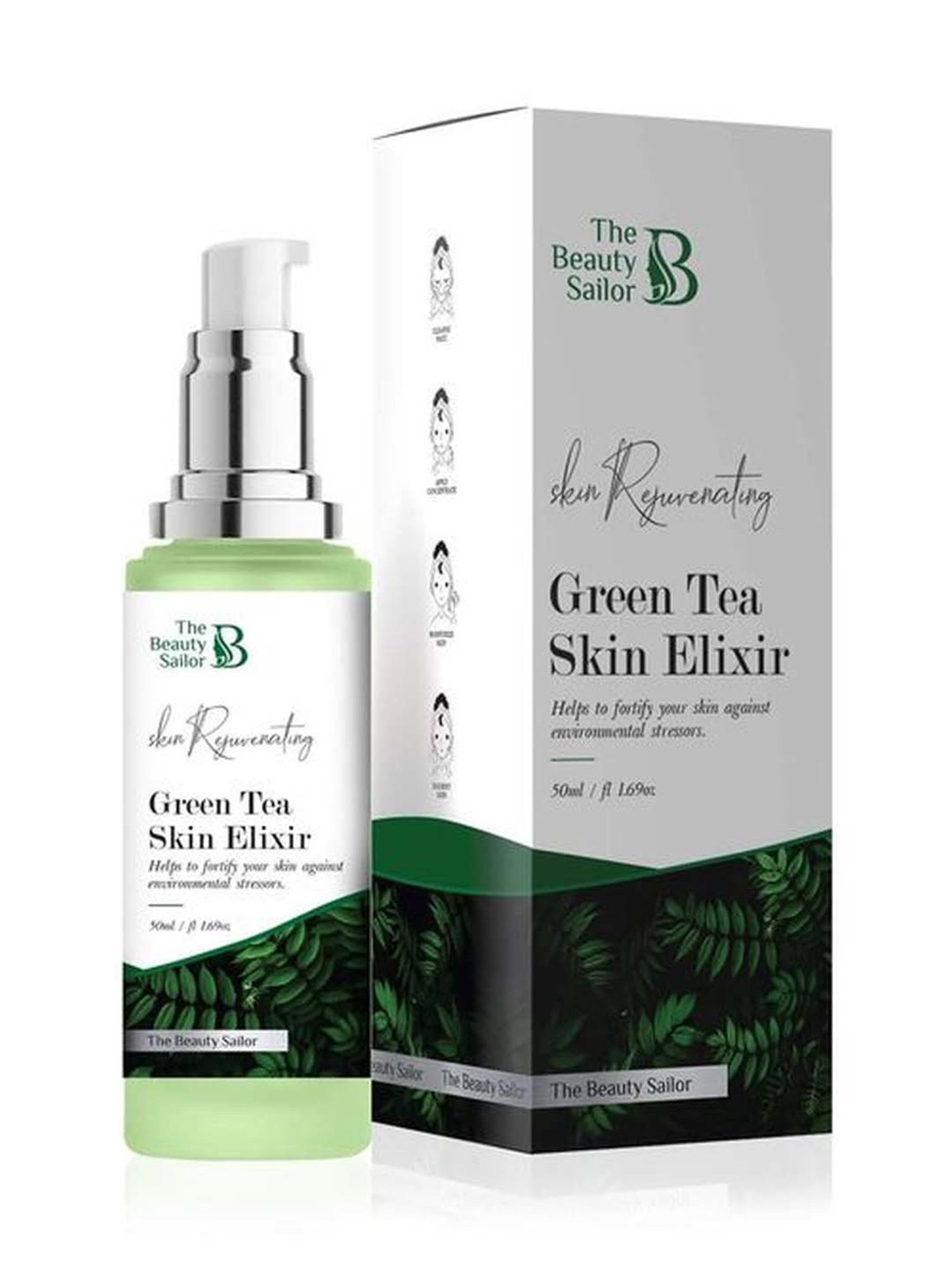The Beauty Sailor Green Tea Skin Elixir Face Serum - 50 ml
