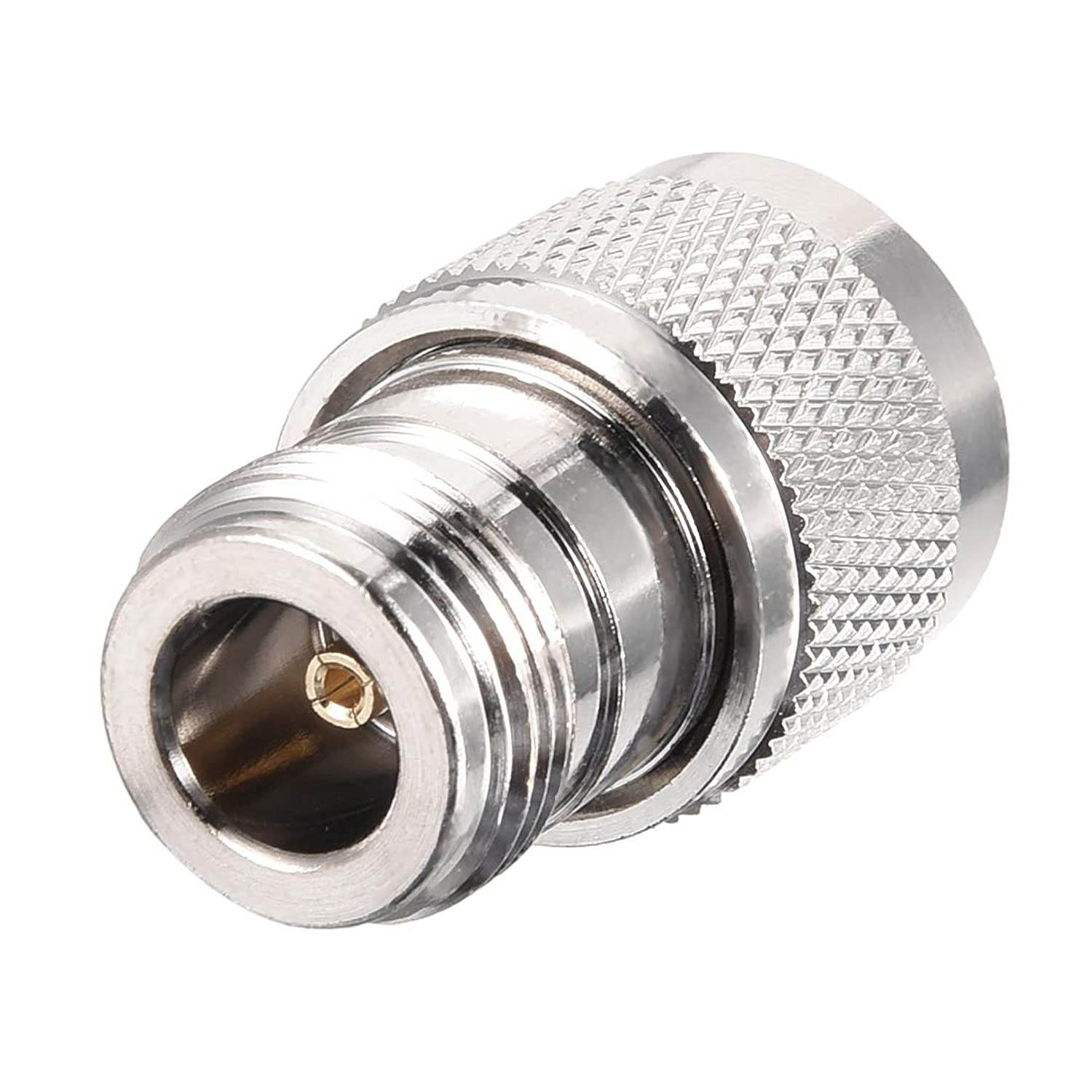 uxcell UHF Male to N Female 5/8-24 RF Coaxial Coax Adapter 2pcs