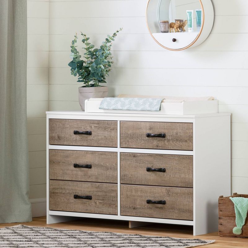 Rowan Valley Arden Grey Changing Table Topper for Dressers