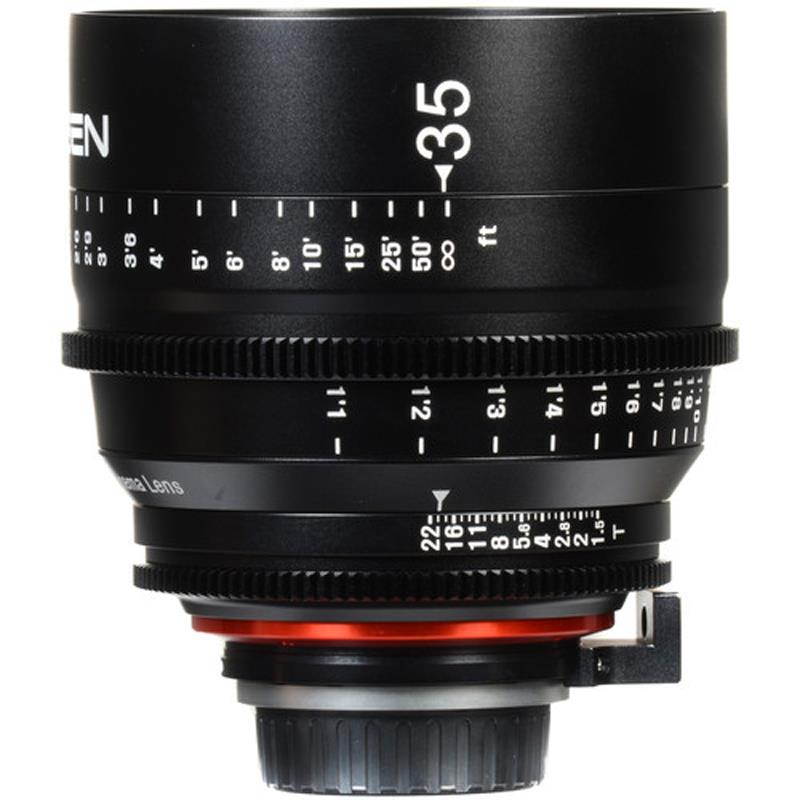 Rokinon Xeen 35mm T/1.5 Pro Cine Lens (for Video DSLR Canon EF Cameras)