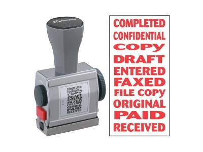 Xstamper Rubber Stamp 1 EA/BX