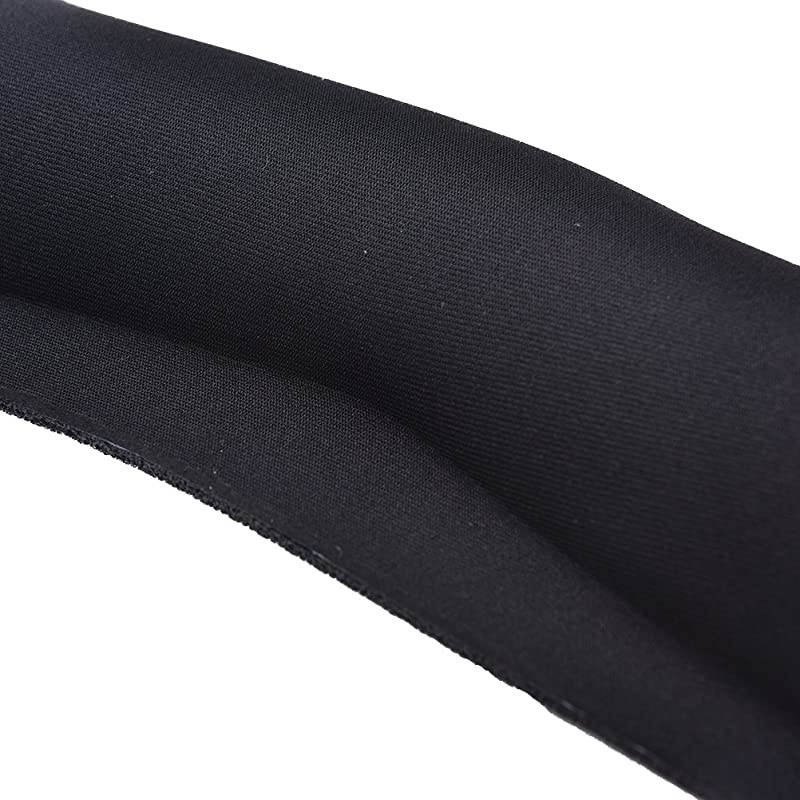 Black PC Keyboard Cushion Foam Pad Wrist Arm Hands Rest Support Comfort Platform