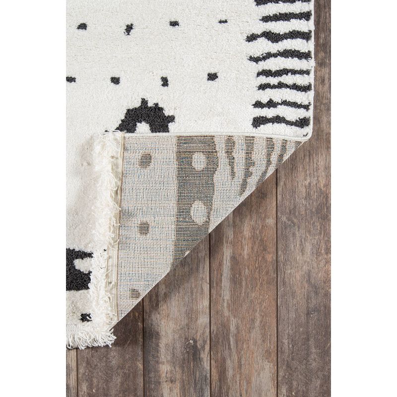 2'3"x7'6" Runner Monaco Aba Rug Ivory - Momeni