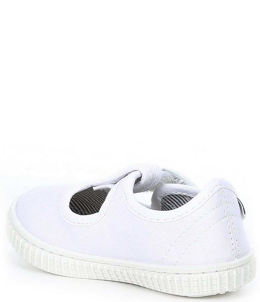 Copper Key Adventure Wear Girl's Bestee-A Washable Canvas T-Strap Sneakers (Infant)