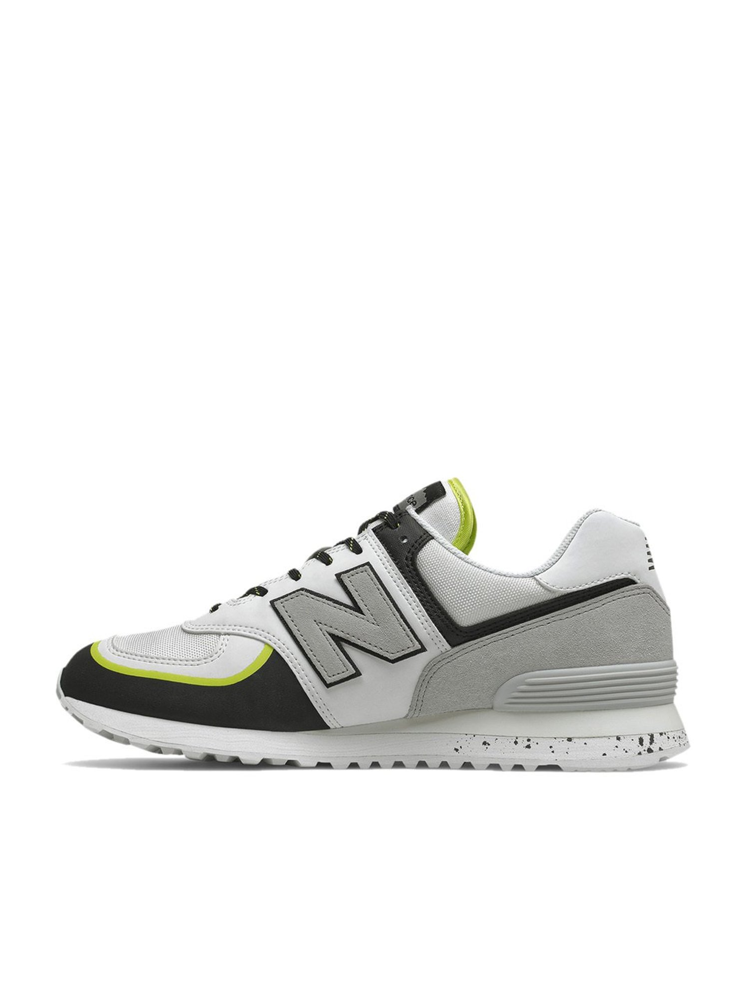 New Balance Men's 574 White Casual Sneakers