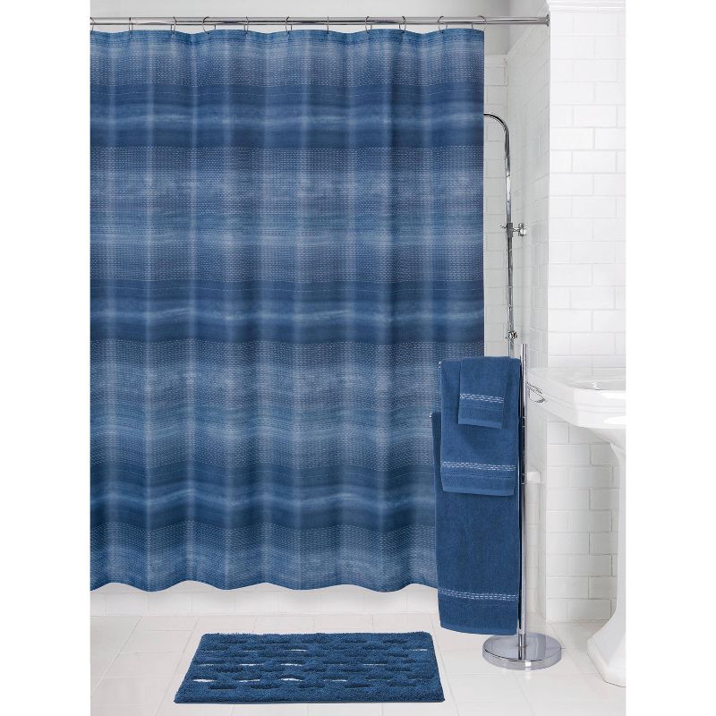 Dash Bath Rug Blue - Allure Home Creations